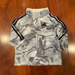Adidas track jacket, size 6m